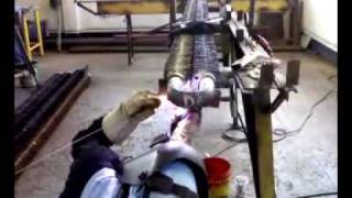 U tube with fins