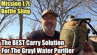 Grayl Mission 1.7L Sling Bag - The BEST carry option for the Grayl Water Purifier
