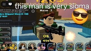 Full SOLO GAMEPLAY Pixel Gun Tower Defense 3