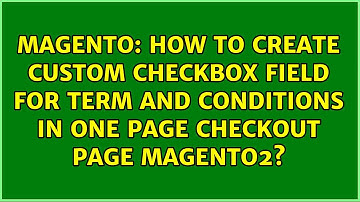 How to create custom checkbox field for term and conditions in one page checkout page magento2?