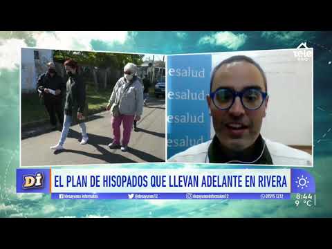 El plan de hisopado aleatorio de coronavirus en Rivera