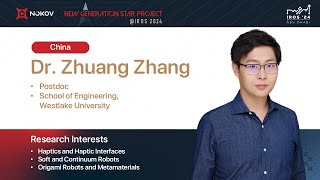 NGSP@IROS 2024 | Dr. Zhuang Zhang