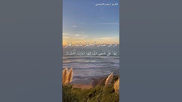 سورة طه من  آية 17 إلى آية 21 بصوت الشيخ ياسر الدوسري♥♥