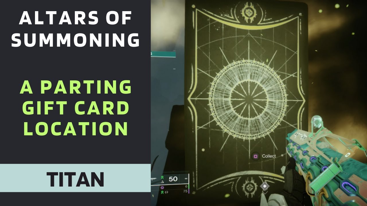 A Parting Gift minor Arcana whisper card location to enter Imbaru