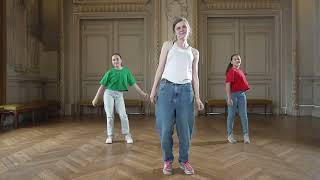 Video thumbnail of ""Portons la flamme"   -  le tuto danse"