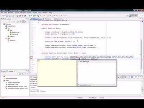 Speedcoding: Particle explosion