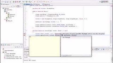 Speedcoding: Particle explosion