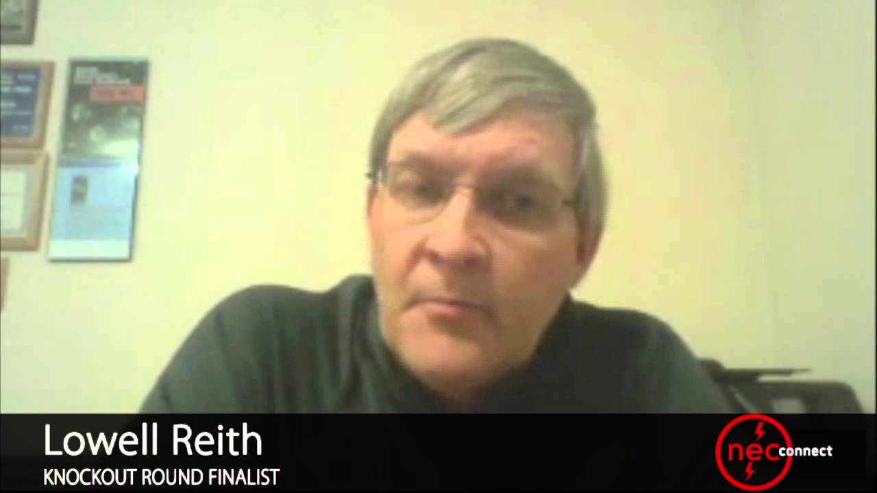 NEC Challenge 2015 - Lowell Reith Interview - YouTube