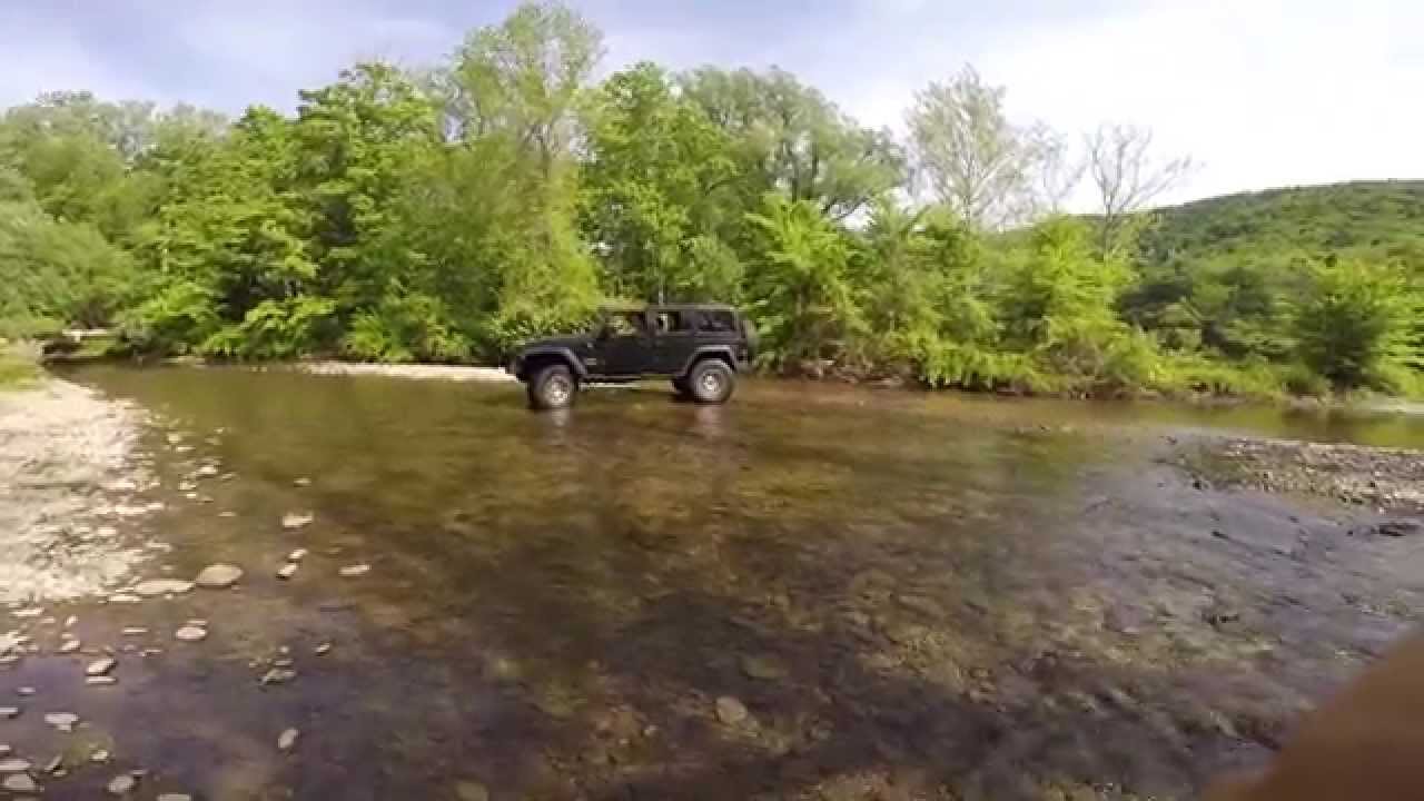 Just a little offroading my favorite campsite (Oxbow, East Branch