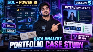 Data Analyst Portfolio Case Study | Turn SQL + Power BI Project Into an Interview-Ready Story 🔥 Update