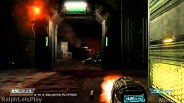 Doom 3 BFG Edition Walkthrough Part 17 - Monorail