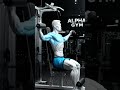 Build 3D Front Shoulders FAST (Cable Front Raise Anatomy) 💥 #sports #aesthetic