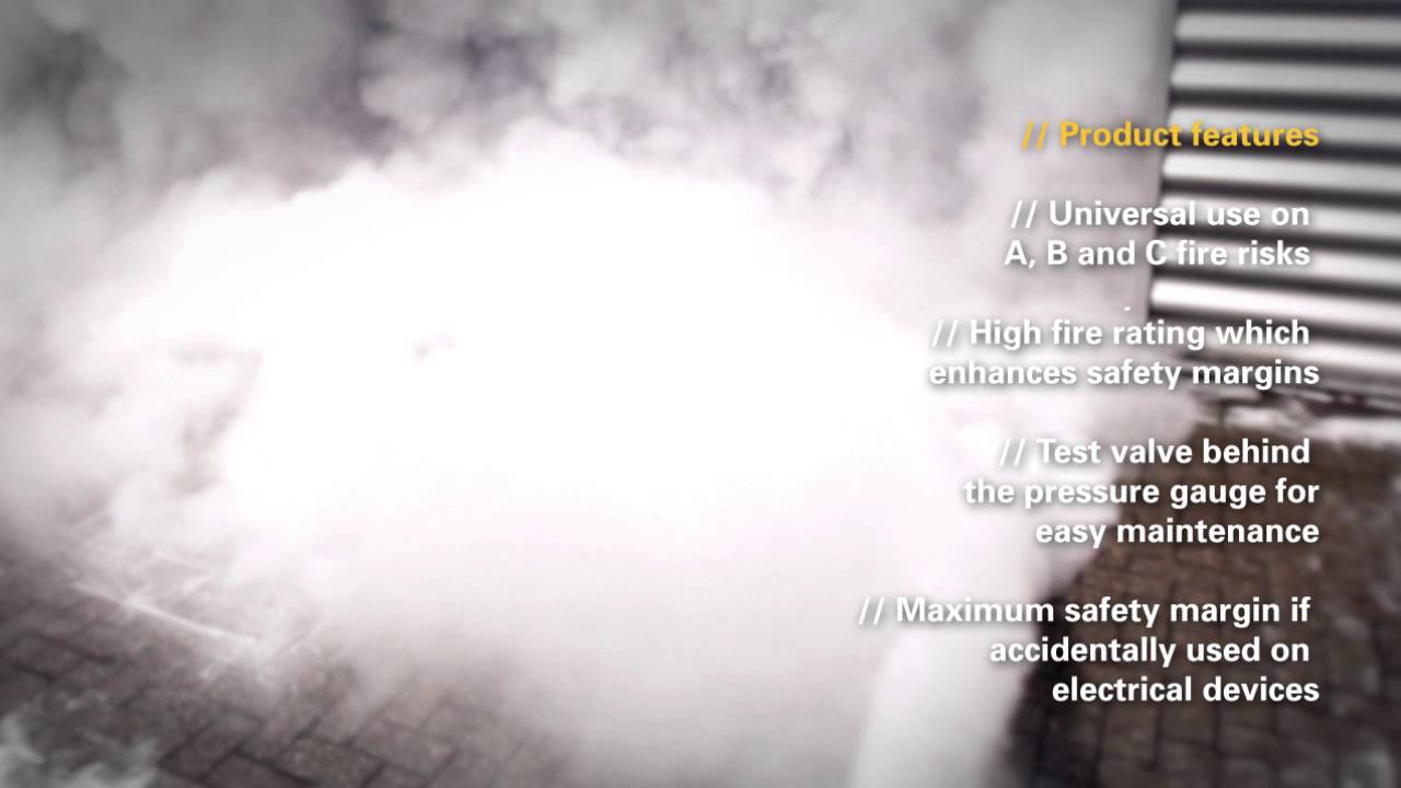 Neuruppin Powder Fire Extinguisher Discharge Video YouTube