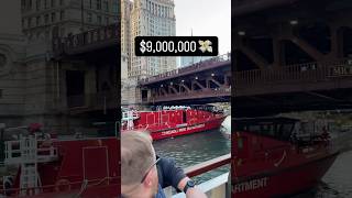 Chicago’s $9,000,000 Fire Boat! 🚒💨 #Chicago #shorts