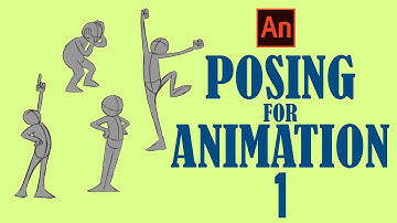 Adobe Animate Tutorial - Posing for Animation Part-1