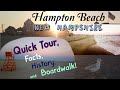 TOUR of Boardwalk + Beach: Hampton Beach, New Hampshire