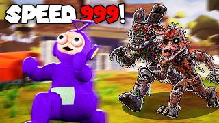WHY ARE FOXY AND BONNIE SO FAST?! | Tinky Winky Plays: Hello Neighbor TJOC Remake