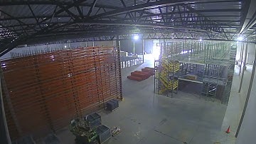 Another time lapse angle of our pallet rack & pick module install in Lynchburg, VA.
