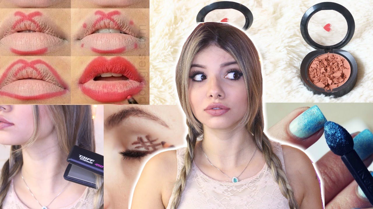 MELHORES Truques de Beleza do PINTEREST testados!! #VEDA18