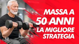 Si può aumentare la massa muscolare dopo i 50 anni