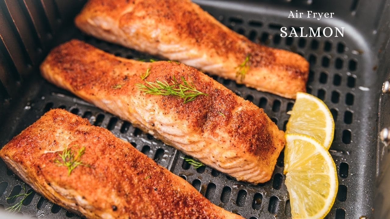 Air Fryer Salmon - Downshiftology