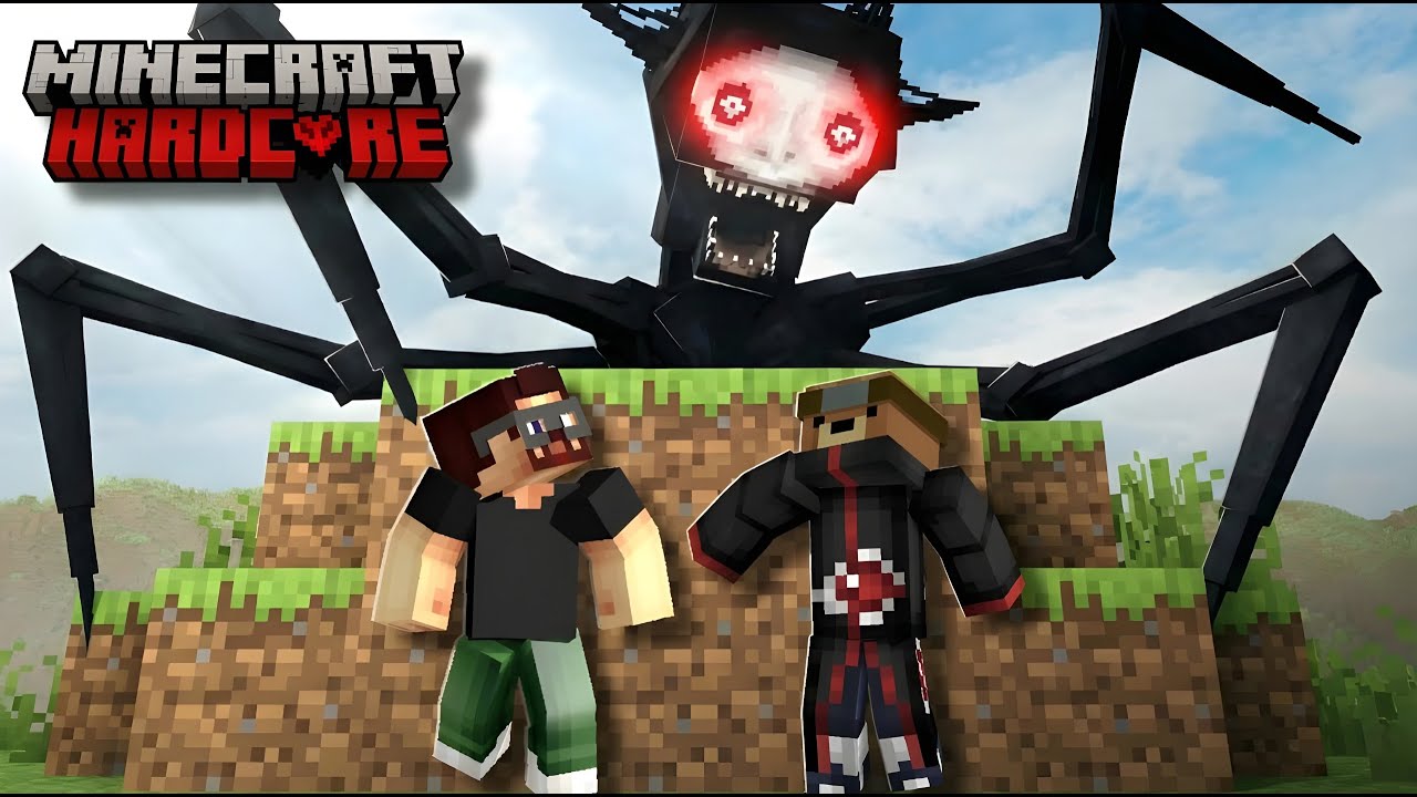 Minecraft'ta GROWLING MAN 'dan Sağ Kurtulmak SİZİ İZLİYOR!!!