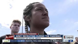 Army recruiting during the pandemic