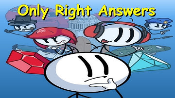 Only Right Answers | The Henry Stickmin Collection (Full game & All Endings)