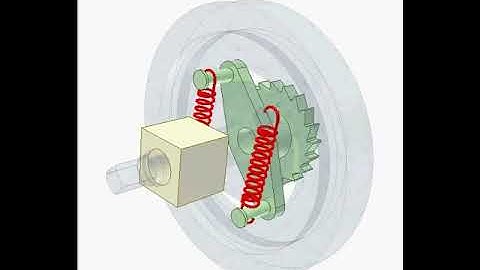 Mechanism for converting interrupted rotation to continuous rotation 1480p