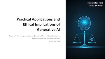 Practical Applications and Ethical Implications of Generative AI