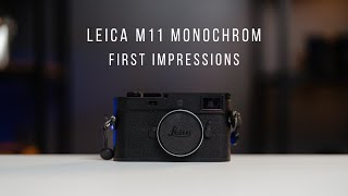 Leica M11 Monochrom | My First Impressions