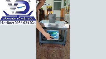 GIỚI THIỆU CÂN BÀN ĐIỆN TỬ DẠNG GHẾ TD-W2 300KG