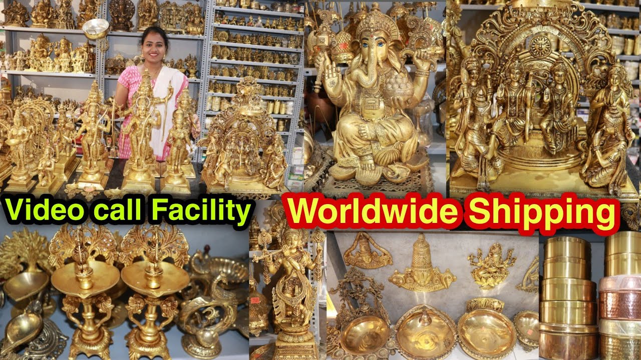 Single also@Wholesale price|శుభకార్యానికైనా,ఇంటి అలంకరణ కోసం అయినా అతితక్కువధరలో ఇత్తడిసామాను|Bsmart