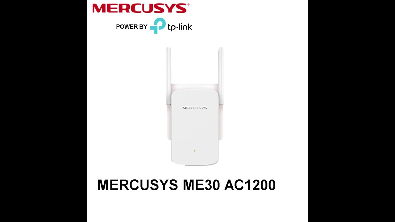How to Set Up Your Mercusys Range Extender ME30 New AC1200 WiFi Range
