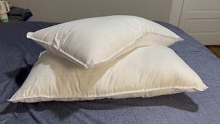 2 pack king size down alternative pillows