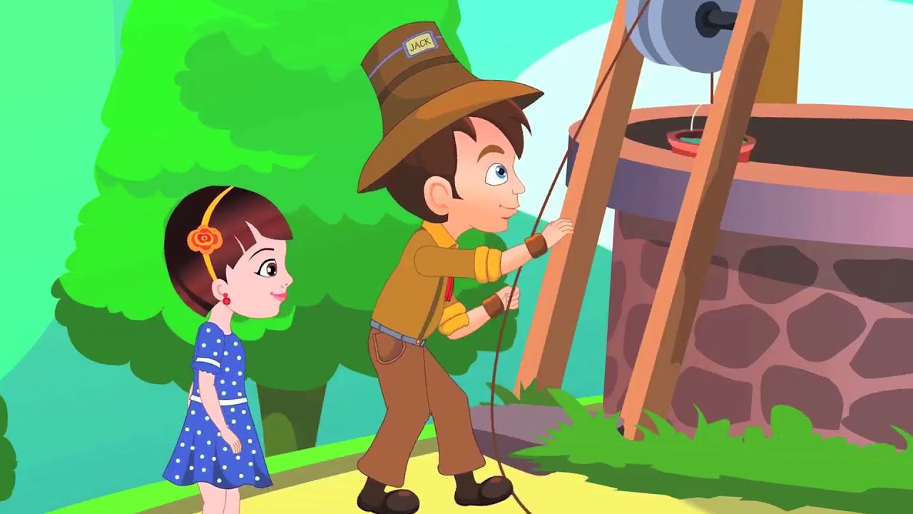 Jack und Jill Kinderreim | Kinderreime in Deutsch | Sammlung von