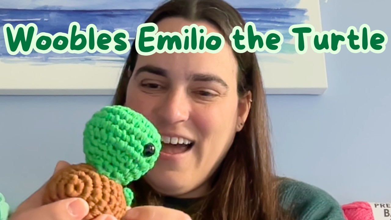 Woobles Emilio the Turtle 🐢 Learn to Crochet Kit | My Review as a Beginner Crocheter