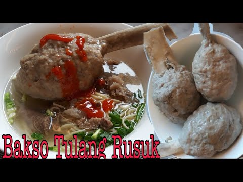 Cara Membuat Bakso Rusuk