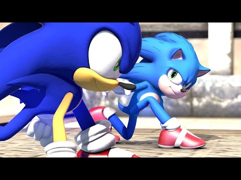 Who is faster? Movie Sonic vs. Modern Sonic Racing