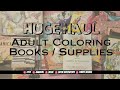 ❤️Huge Haul❤️ Adult Coloring Books and Supplies #coloringbooks #coloringsupplies