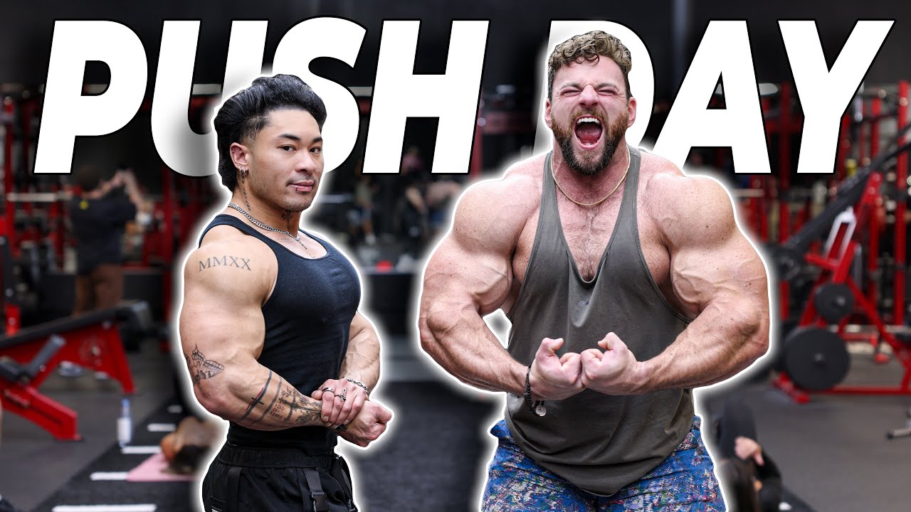 Full Chest & Triceps Workout With IFBB Pro Bodybuilder