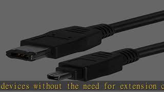 Bizlander Firewire DV Cable 4 Pin to 6 Pin for Canon GL1 and GL2 Mini DV Camcorder and Canon ZR Ser