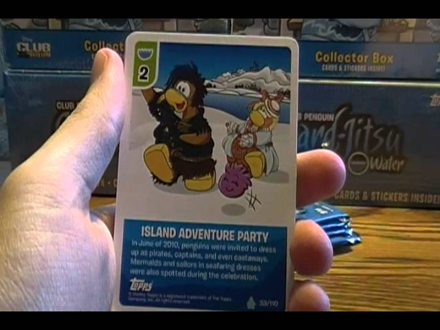 Club Penguin Card-Jitsu Sealed Pack Cards Topps Disney 