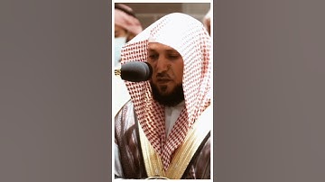 تلاوة مرئية سورة القيامة الآيات من ٣٦ إلى ٤٠ الشيخ ماهر المعيقلي