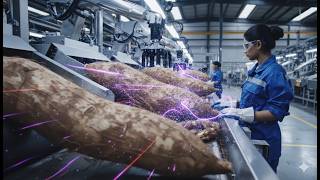 Download Lagu WHITE PULSE: A Mechanical Symphony of Cassava Transformation MP3