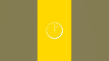 15 seconds countdown timer vertical light yellow screen