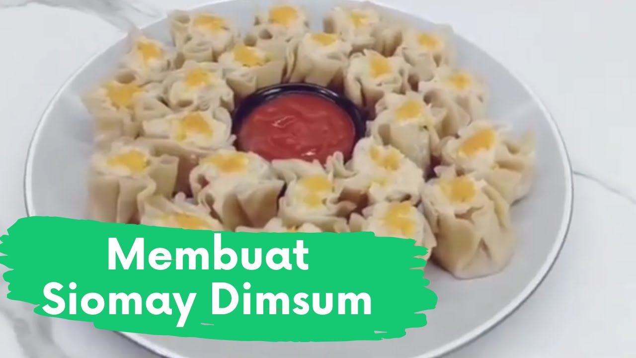 Resep & Cara Membuat Siomay Dimsum - YouTube