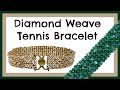 Diamond Weave Tennis Bracelet - (Jewelry Making)