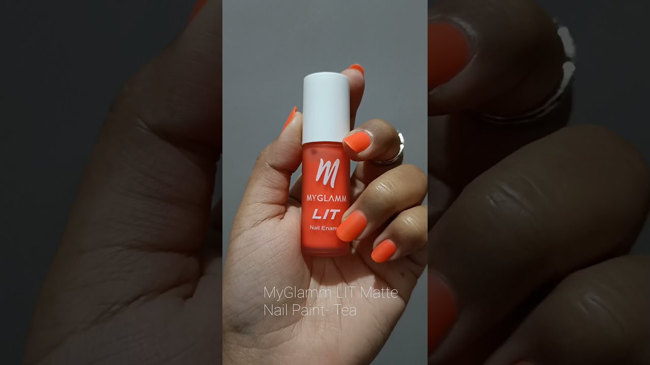 MyGlamm LIT Matte Nail Paint- Tea 