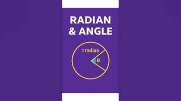 Radian vs Degree in 60 Seconds!| Concept of Angle ,Radian and degree. #ViralShort#Shorts #maths